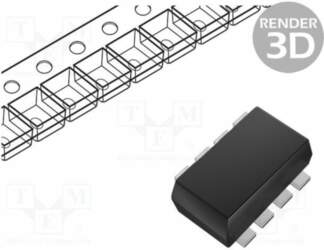 TEXAS INSTRUMENTS IC: analog switch; multiplexer