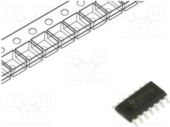 TEXAS INSTRUMENTS IC: digital; buffer,non-inverting