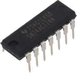 TEXAS INSTRUMENTS IC: digital; D flip-flop