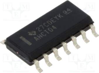TEXAS INSTRUMENTS IC: digital; NOT; Ch: