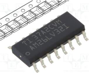 TEXAS INSTRUMENTS IC: interface; line receiver