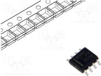 TEXAS INSTRUMENTS IC: operational amplifier; 2