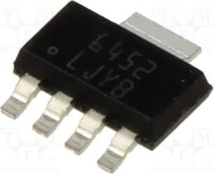 TEXAS INSTRUMENTS IC: voltage regulator; LDO