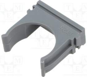 TIE10 Mounting holder; polyetylene; FlexiPipe; grey