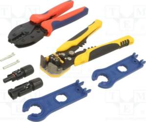 Tools set: for assembly work; case