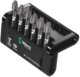 Tools set: screwdriver bits; plastic box