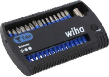 Tools set: screwdriver bits; plastic cassette