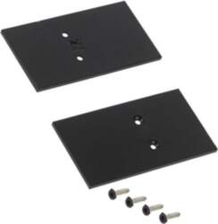 TOPMET Cap for LED profiles; black