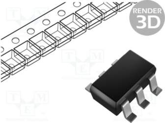 TOREX Diode: TVS array; 6V; unidirectional