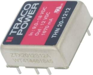 TRACO POWER Converter: DC/DC; 20W; Uin:
