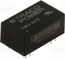 TRACO POWER Converter: DC/DC; 2W; Uin: