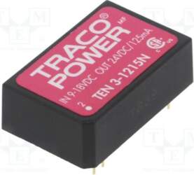TRACO POWER Converter: DC/DC; 3W; Uin: