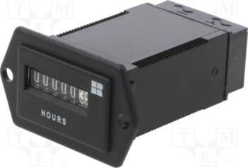 TRUMETER Counter: electromechanical; working time; mechanical