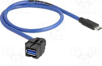 USB module; Keystone; USB A socket