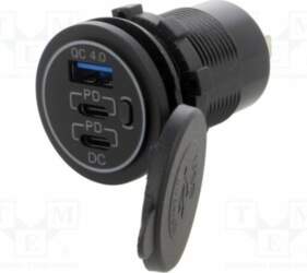 USB power supply; USB A socket