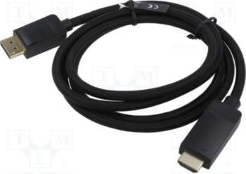 VENTION Cable; DisplayPort plug,HDMI plug