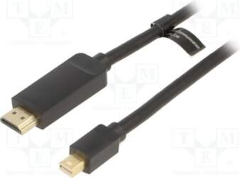 VENTION Cable; HDMI plug,mini DisplayPort