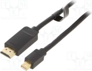 VENTION Cable; HDMI plug,mini DisplayPort