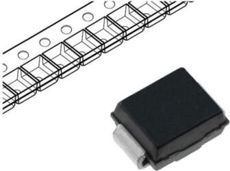VISHAY Diode: rectifying; SMD; 400V; 2A