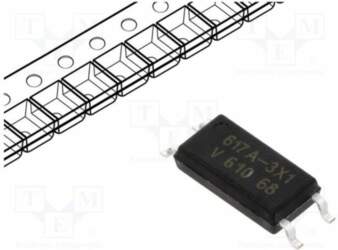 VISHAY Optocoupler; SMD; Ch: 1; OUT: