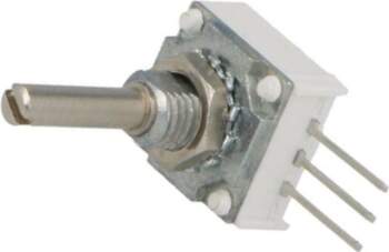 VISHAY Potentiometer: shaft; 2.5kΩ; single