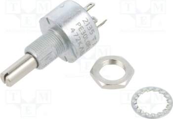 VISHAY Potentiometer: shaft; 4.7kΩ; single