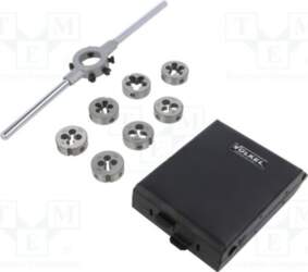 VÖLKEL Tools set: threading dies; Kit: