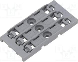 WAGO Mounting clamp; for panel mounting