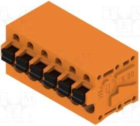 WEIDMÜLLER Connector: PCB terminal block; terminal