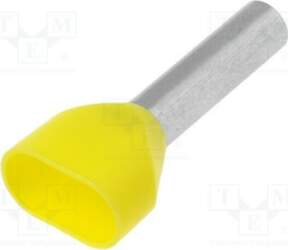 WEIDMÜLLER Tip: bootlace ferrule; insulated,double