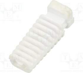 WEST POL Strain relief; elastomer; white
