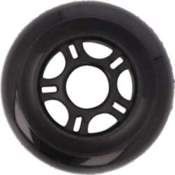 Wheel; black; push-in; Ø: 84mm; Plating: