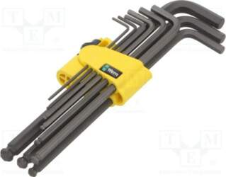 Wrench: hex key-set; Hex Plus; 9pcs