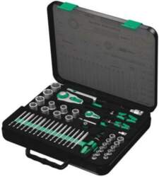 Wrench-set; socket spanner; 1/2",1/4"; Zyklop