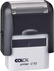 Zīmogs COLOP Printer C10, melns korpuss