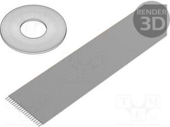 3M Wire: ribbon; 1mm; stranded; Cu