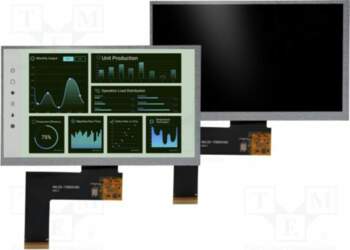 4D LCD Display: TFT; 7"; 800x480