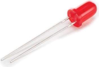 5mm standard LED lamp red diffused