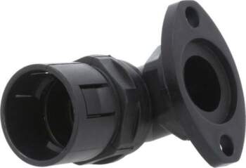90° angled connector; polyamide 6; HSSV