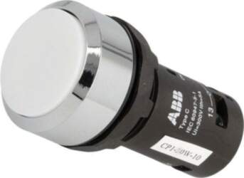 ABB Switch: push-button; 22mm; Stabl.pos: