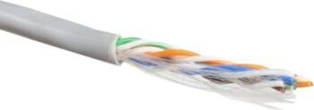 ACT C5E U/UTP SOLID PVC GREY