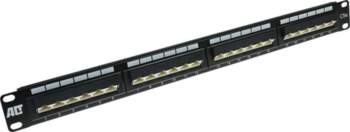 ACT PATCHPANEL 24P UTP C5E 45GR