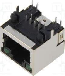 ADAM TECH Connector: RJ45; socket; PIN: