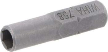 Adapter; 1/4"; Kind of socket: hexagonal