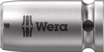 Adapter bit; hexagonal; HEX 1/4"; square
