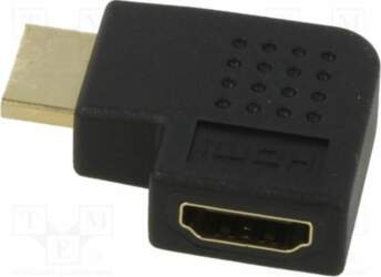 Adapter; HDMI socket,HDMI plug 90°