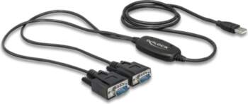 Adapteris USB2.0 - > 2