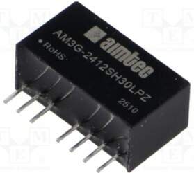 AIMTEC Converter: DC/DC; 3W; Uin: 18÷36VDC