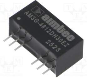 AIMTEC Converter: DC/DC; 3W; Uin: 36÷72VDC