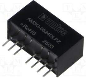 AIMTEC Converter: DC/DC; 3W; Uin: 4